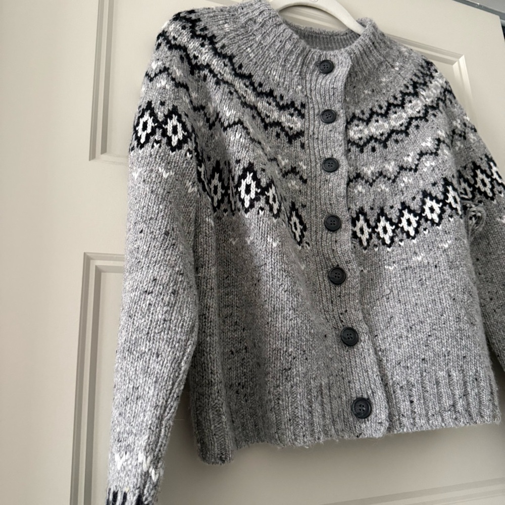 J. Crew Fair Isle Cardigan - Picture 5 of 9